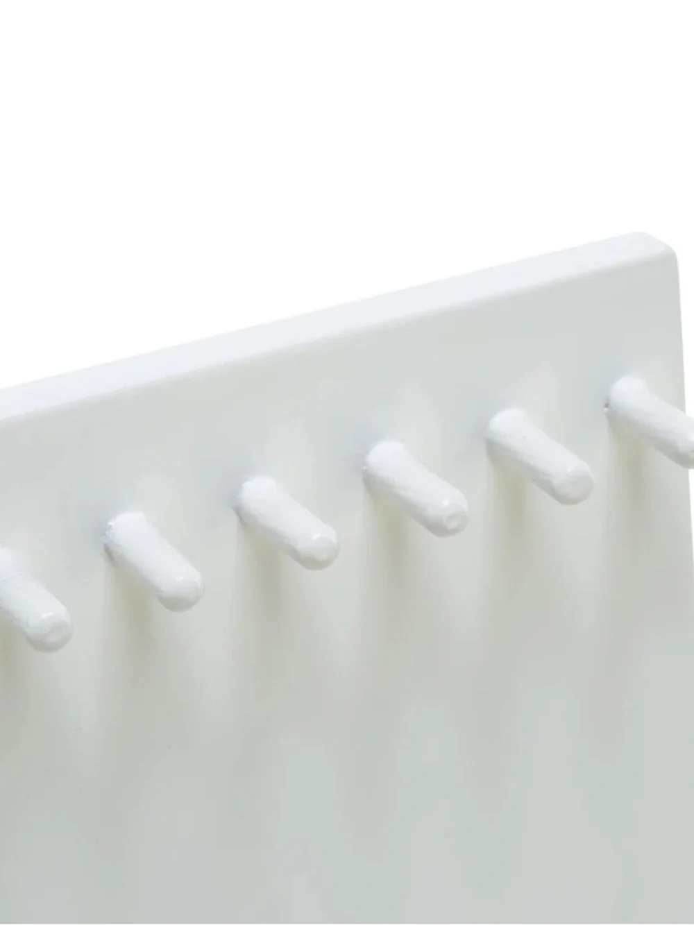 Rebrilliant white wood jewelry stand